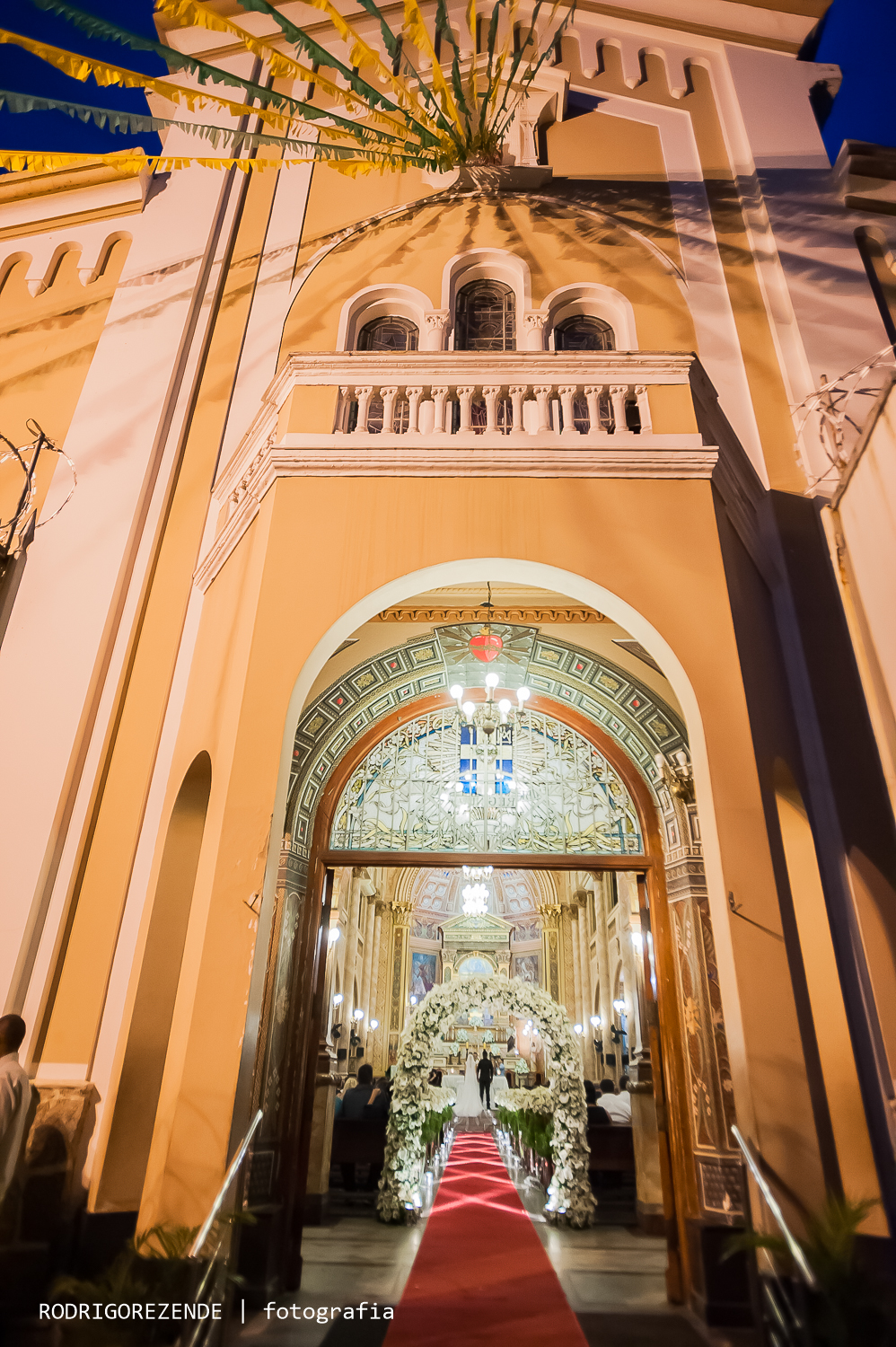 cerimônia, igreja coração de jesus