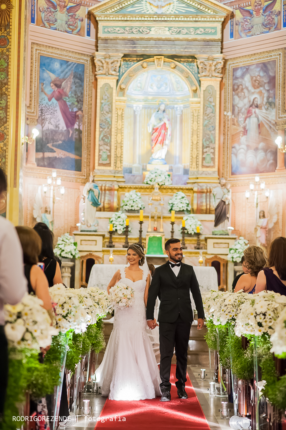 cerimônia, igreja coração de jesus