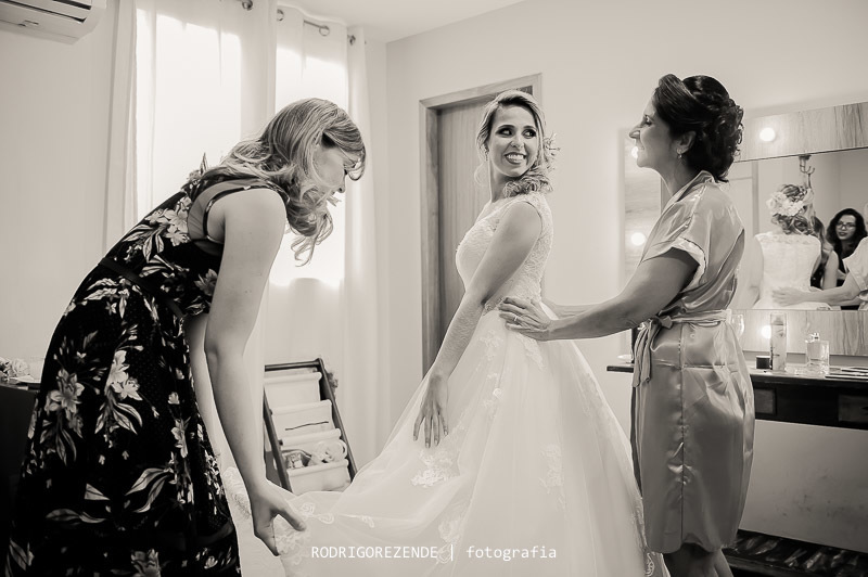 mãe da noiva, making of