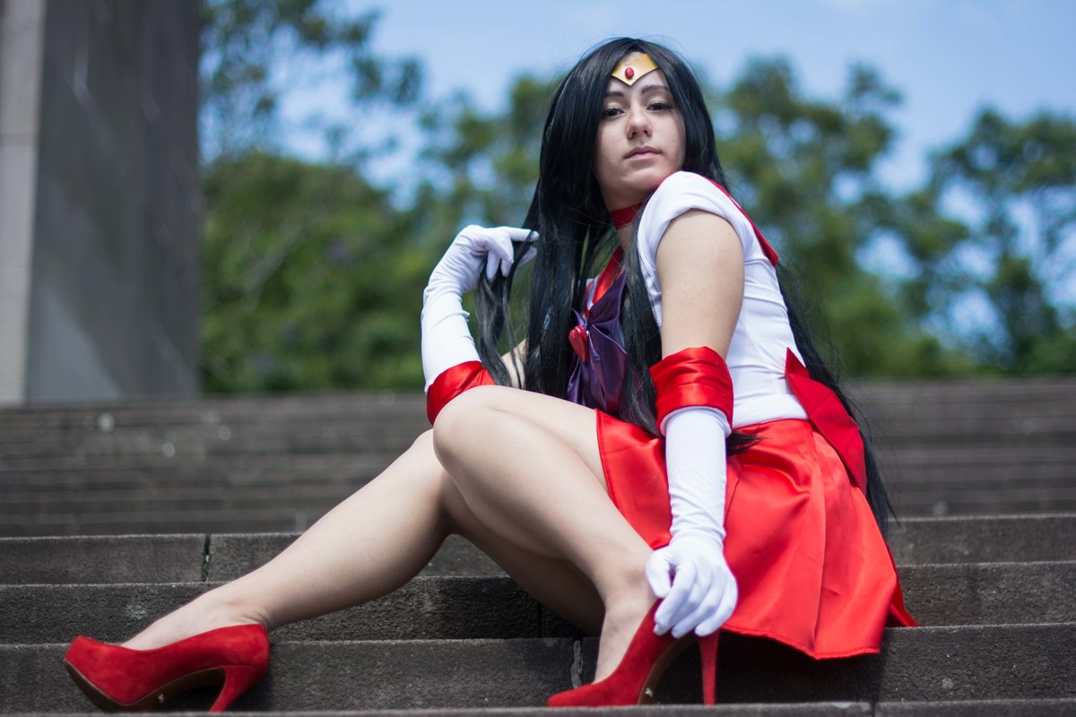 cosplay-Sailor Mars-Caxias do sul