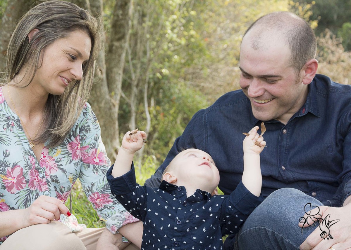 Gustavo clicado por by Eli Matos, com seus pais