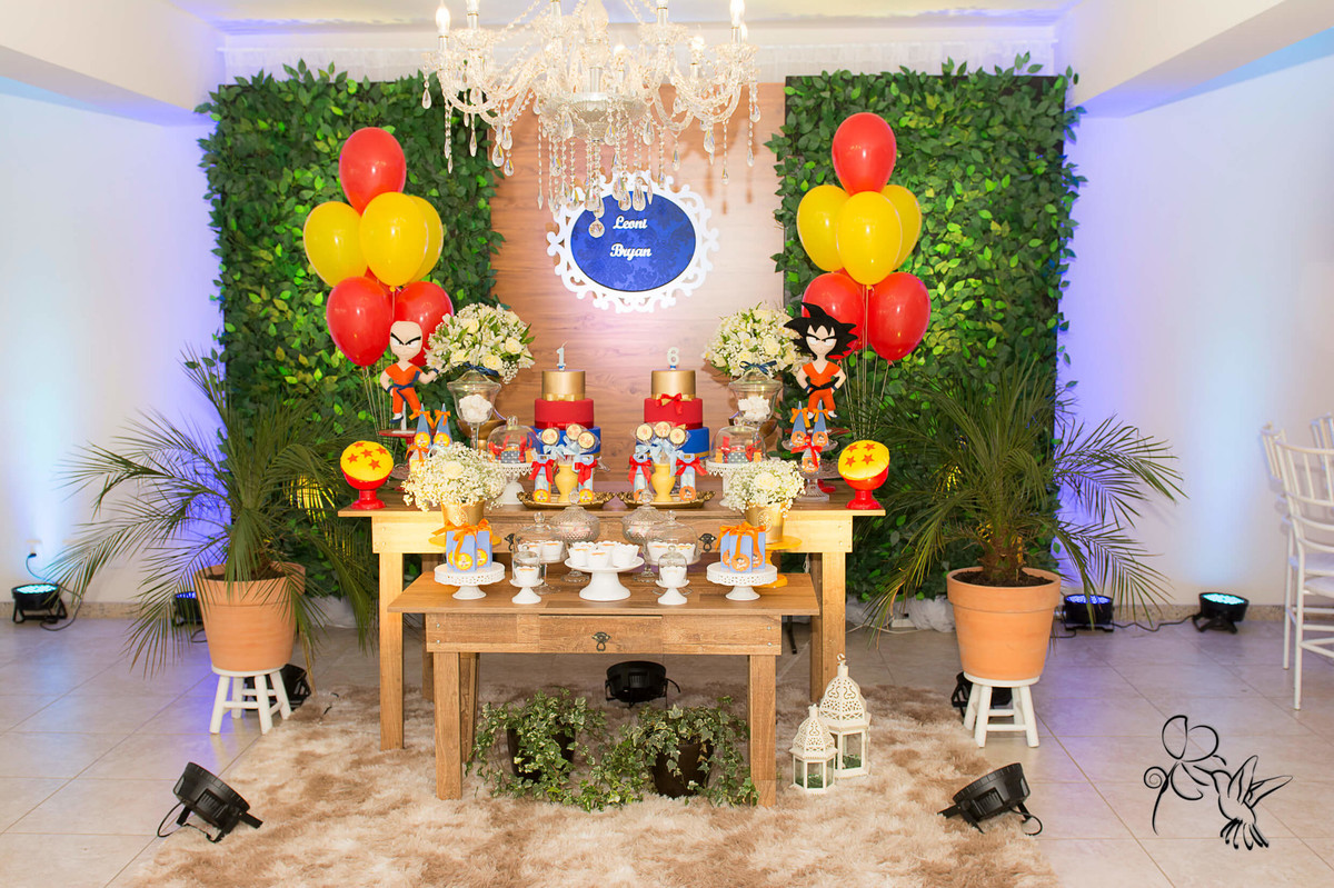 painel principal do aniversário do Bryan e do Leone, clique de by Eli Matos