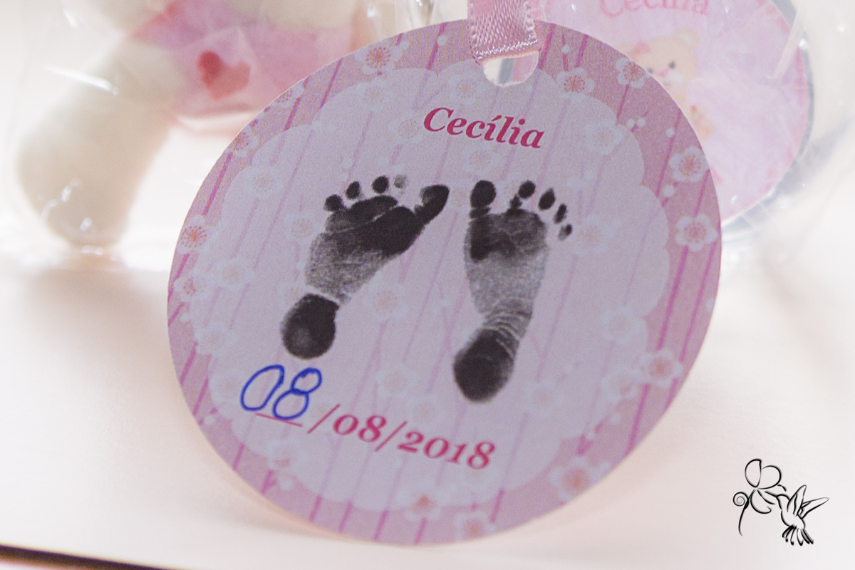 Lembrancinha de nascimento da Cecília clicada por by Eli Matos