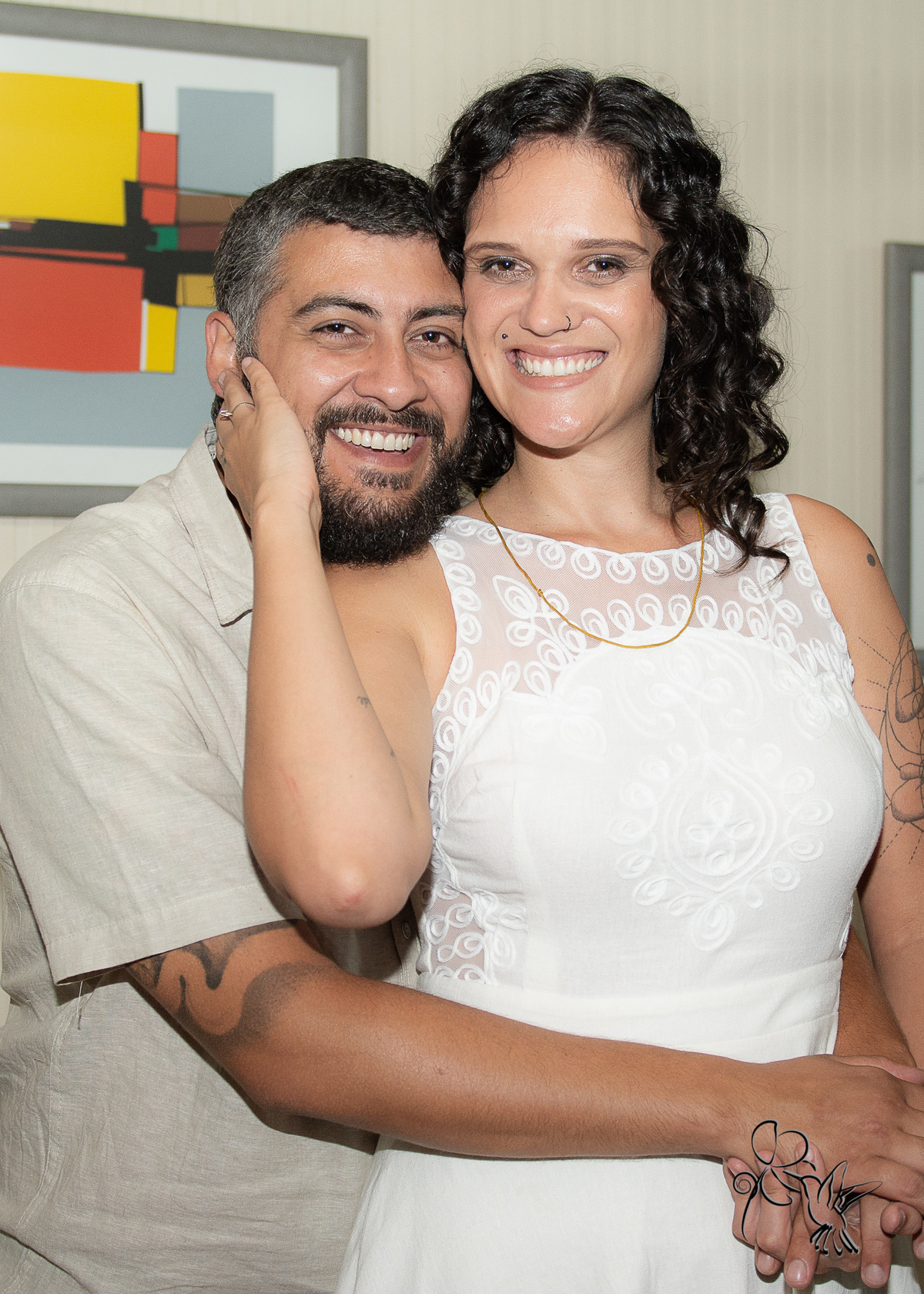 jovem casal sorri,  by Eli Matos clicou