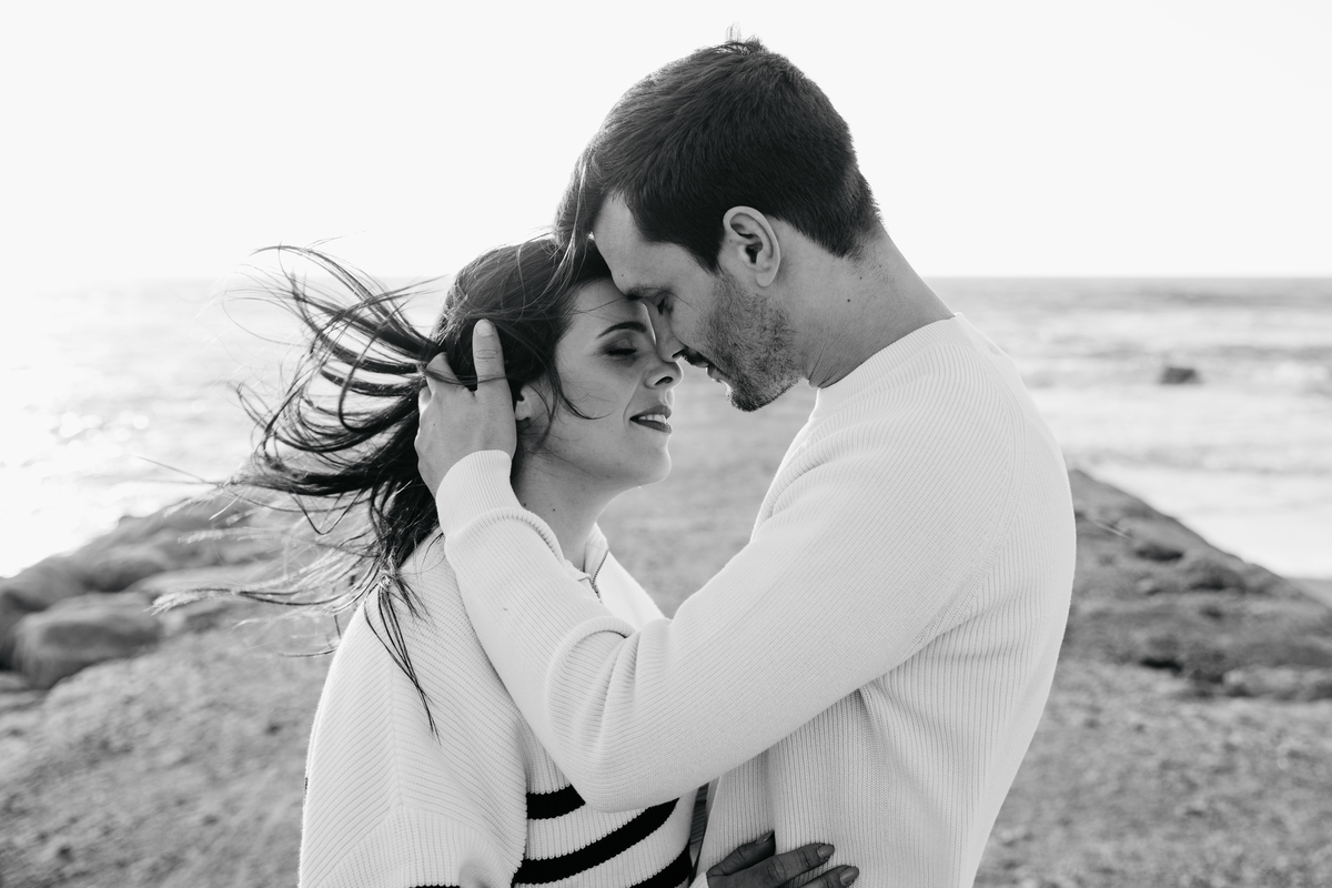 sessão fotográfica mar