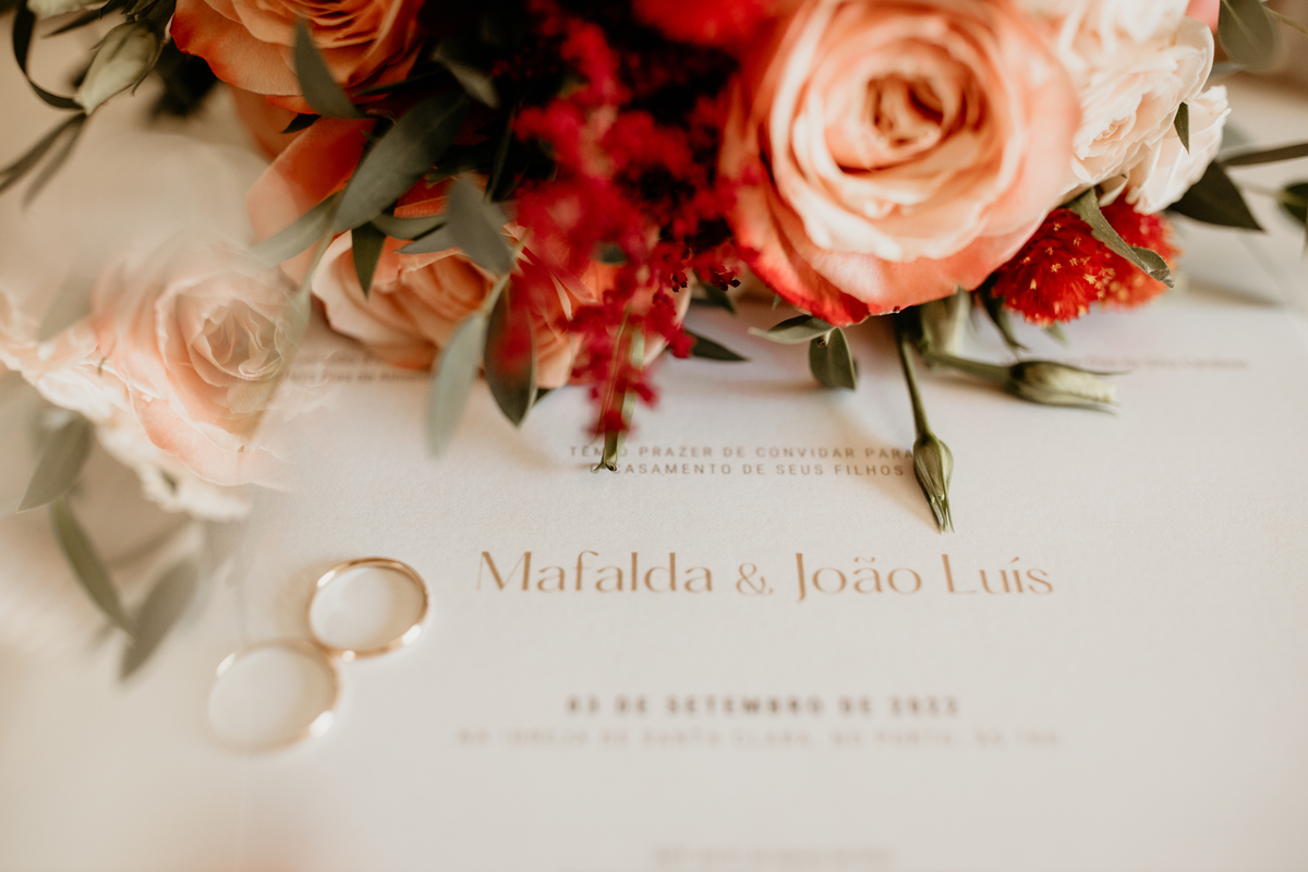 convite de casamento