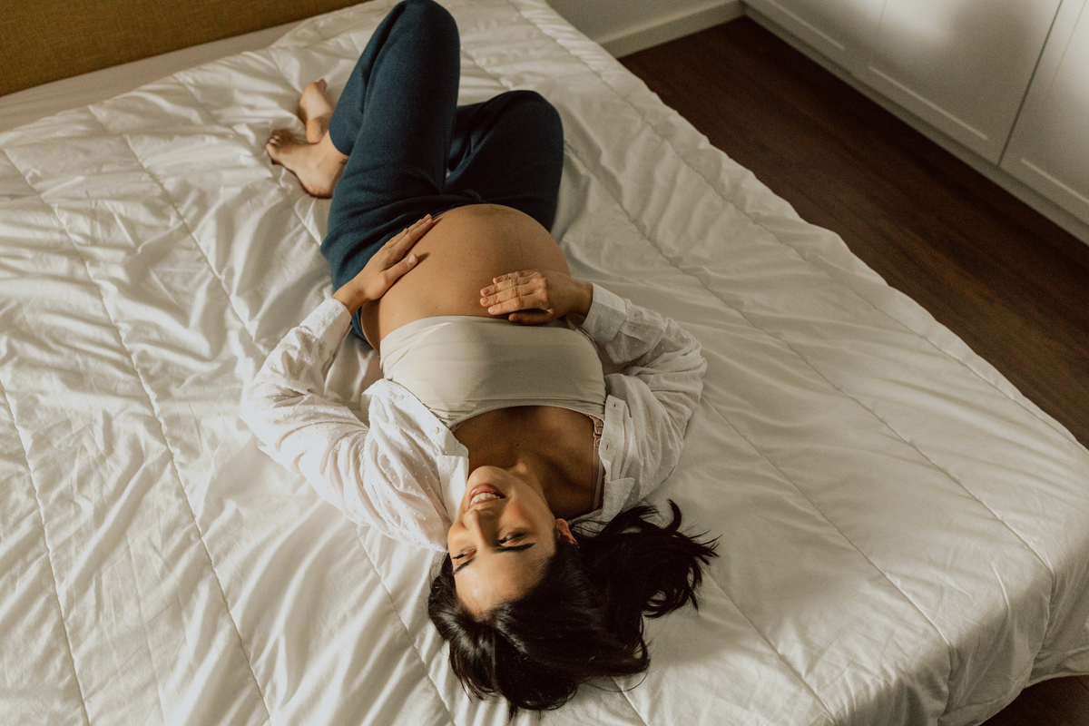 sessão fotográfica gravidez