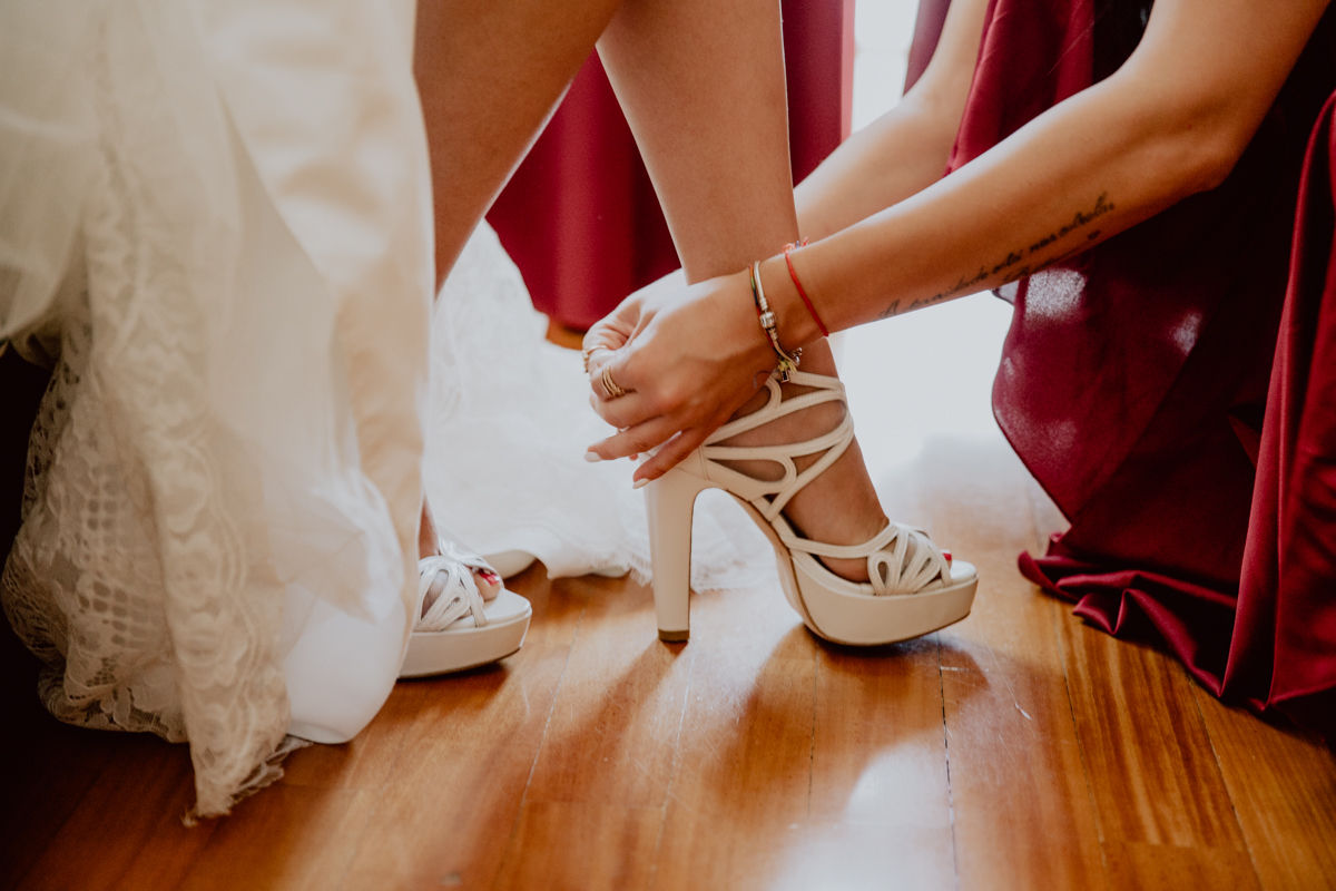 Sapatos de noiva
