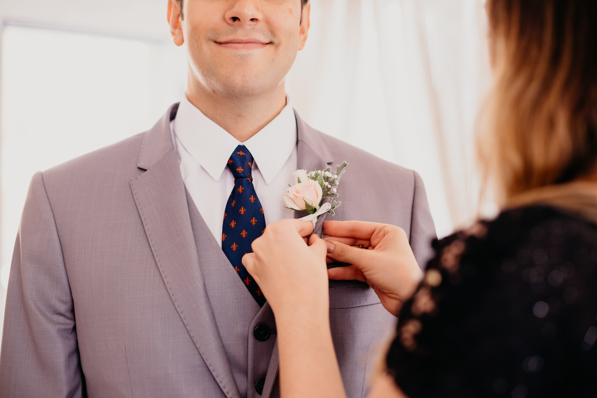 Noivo Esperando a noiva, Mini Wedding - Casinha Quintal - Fotografo Anderson Barboza 