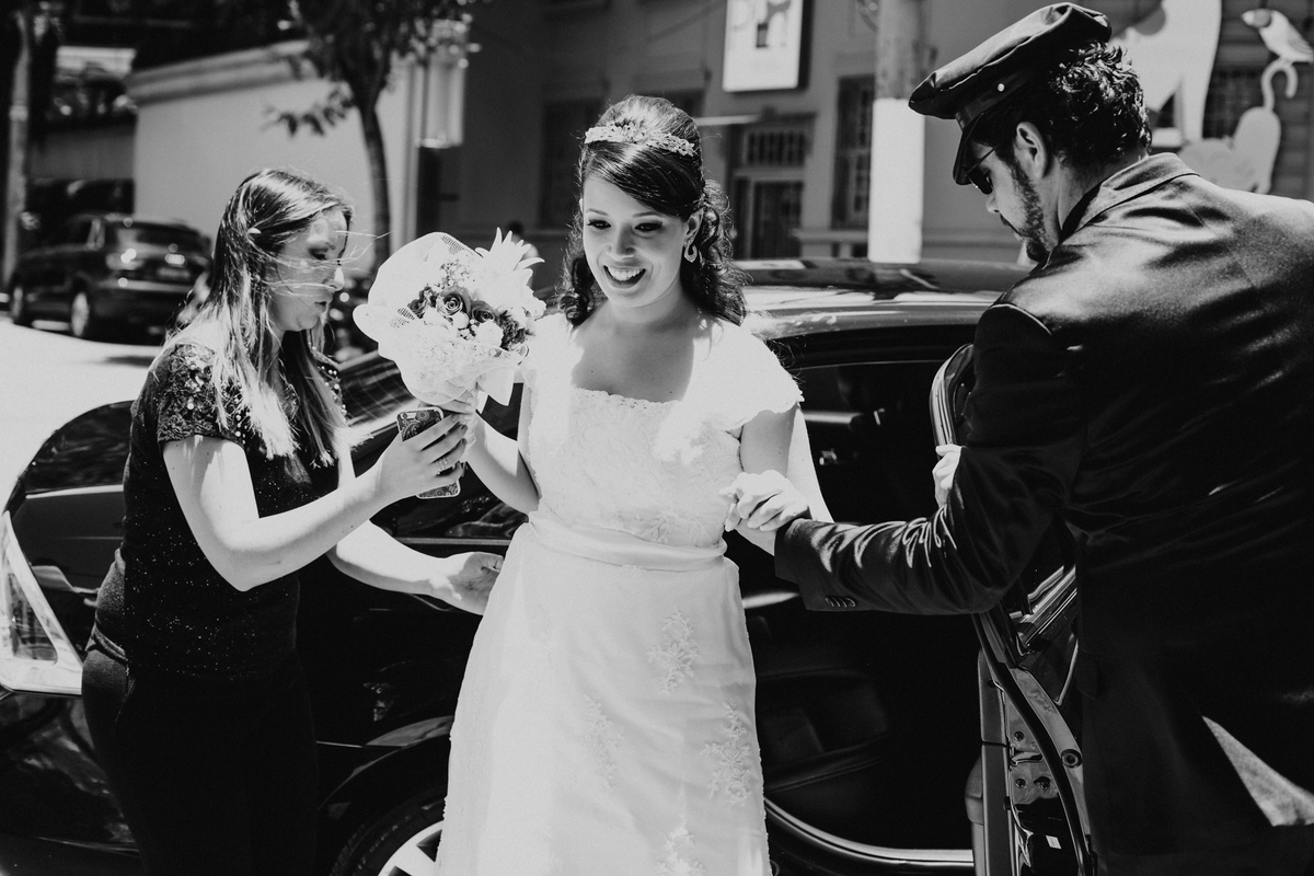 Chegada da noiva - Detalhes do Espaço - Mini Wedding - Casinha Quintal - Fotografo Anderson Barboza 