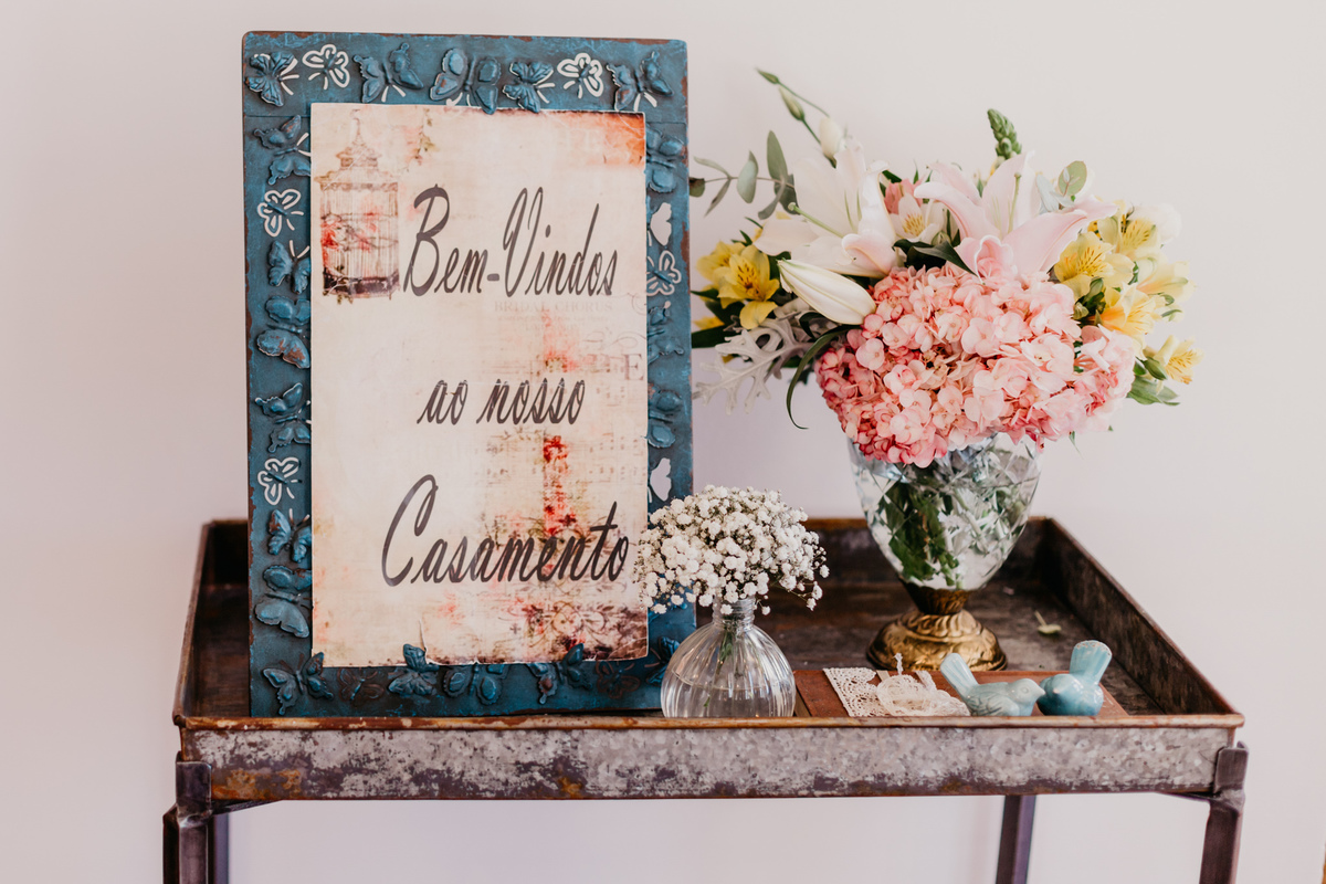 Detalhes decoração do Mini Wedding - Casinha Quintal - Fotografo Anderson Barboza 