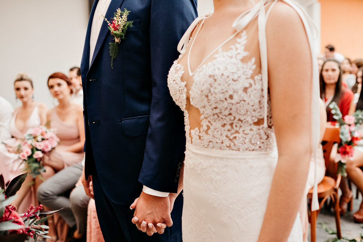 Mini wedding de dia - cerimonia - Restaurante Alameda 7 - São Caetano do Sul - São Paulo - Fotografo Anderson Barboza - Taubaté-SP