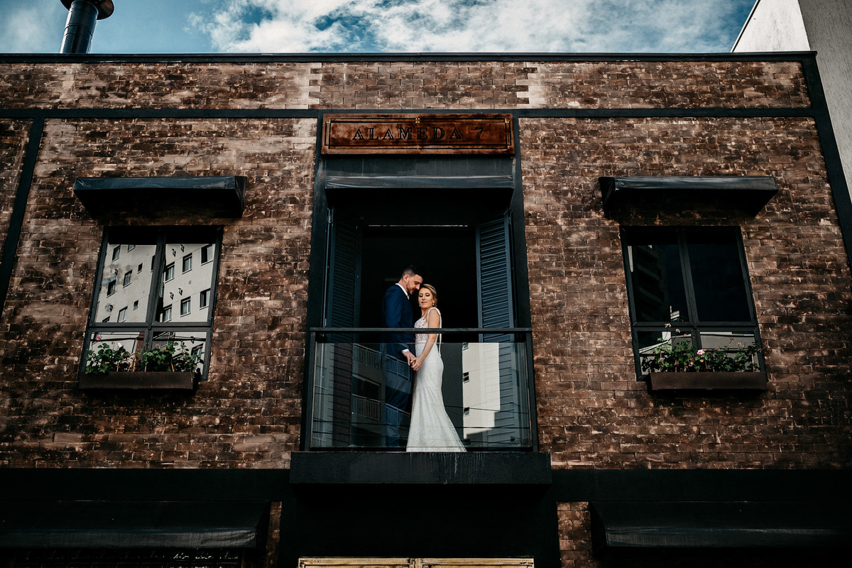 Mini wedding de dia - cerimonia - Restaurante Alameda 7 - São Caetano do Sul - São Paulo - Fotografo Anderson Barboza - Taubaté-SP