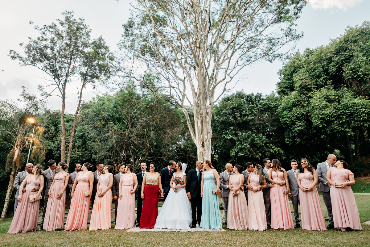 Casamento de dia, no campo na quinta das bromélias em Campinas, Fotografo Anderson Barboza - Taubaté-SP