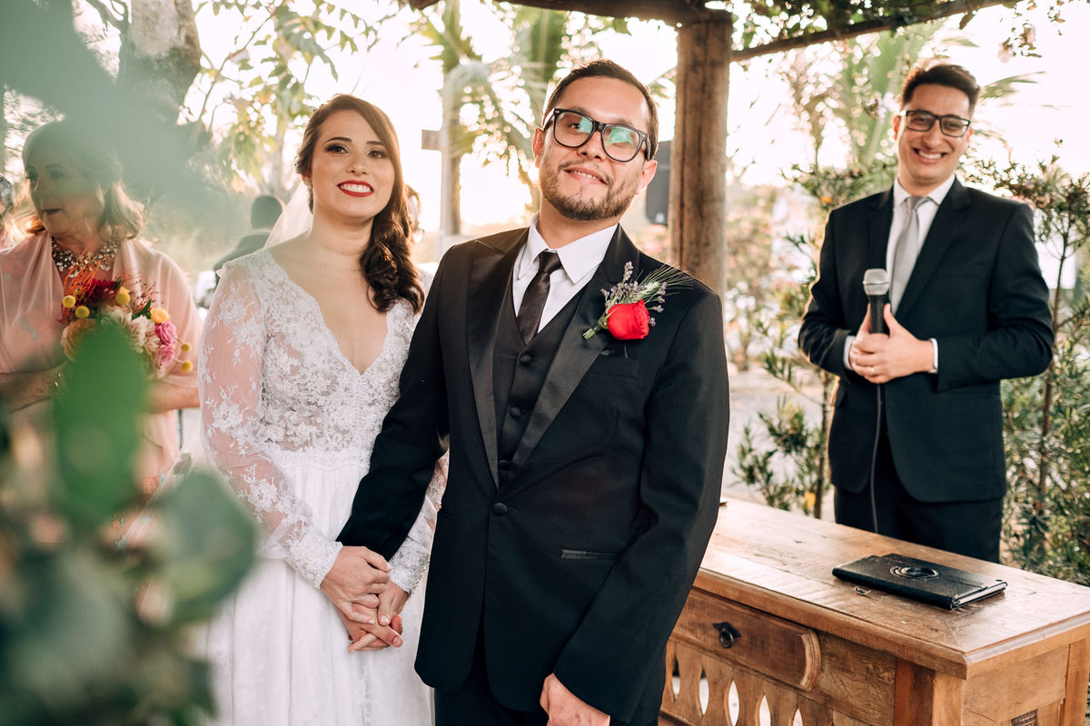 Mini wedding fim de tarde, ao por do sol - Buffet Requinte - Fotografo Anderson Barboza - Taubaté-SP