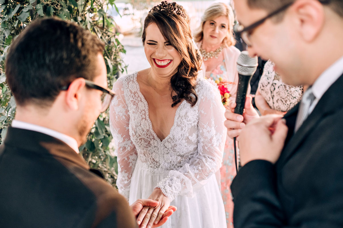 Mini wedding fim de tarde, ao por do sol - Buffet Requinte - Fotografo Anderson Barboza - Taubaté-SP