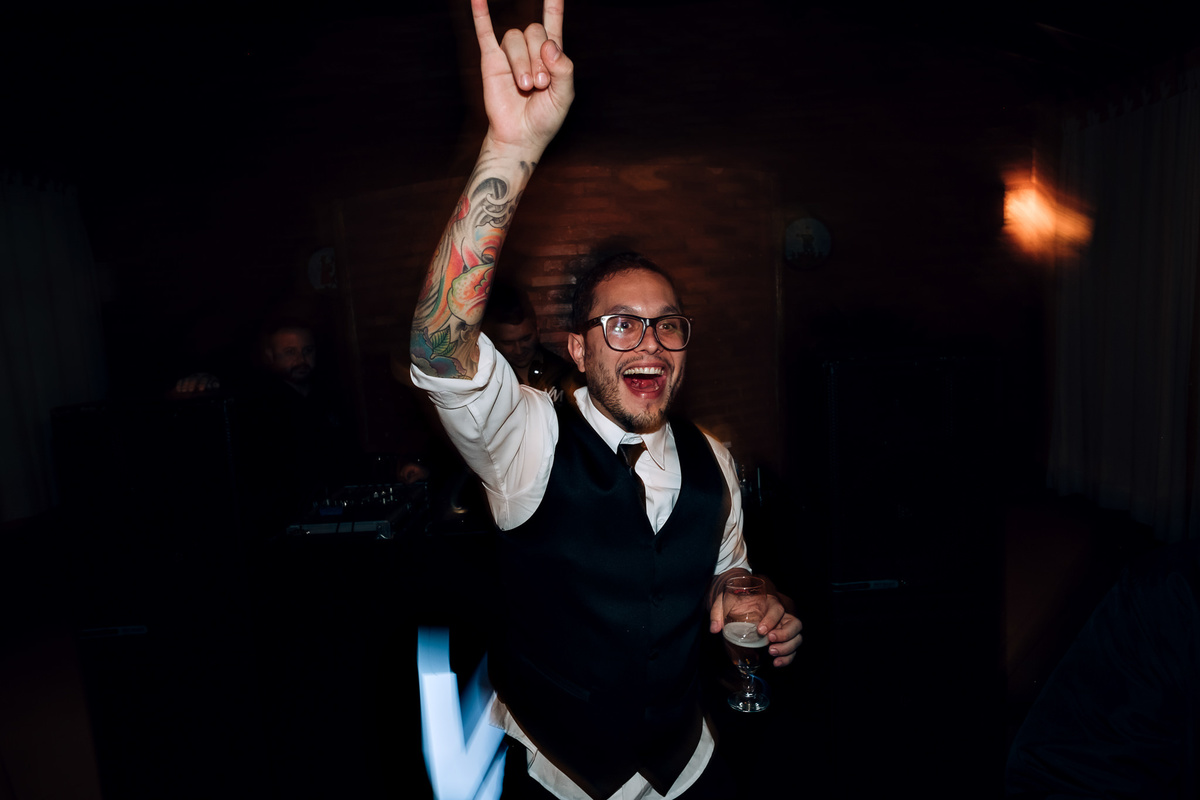 Mini wedding fim de tarde, ao por do sol - Recepção Buffet Requinte - Fotografo Anderson Barboza - Taubaté-SP