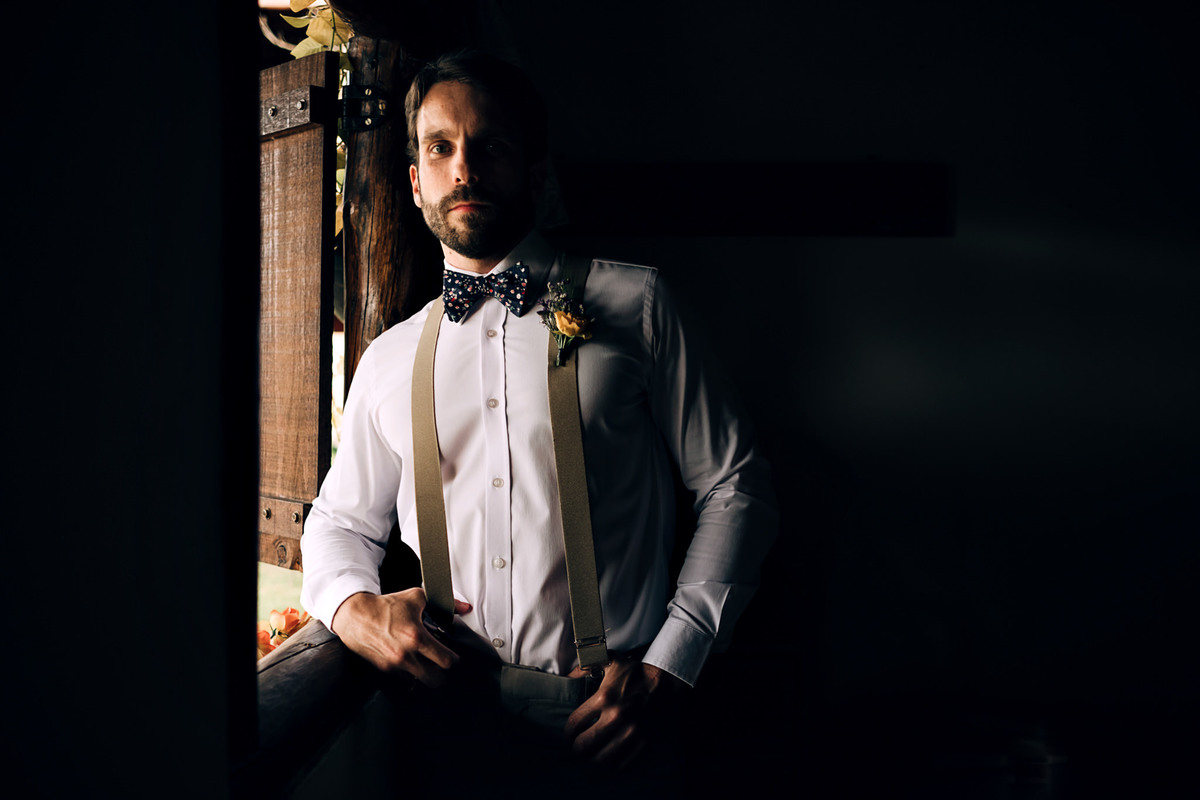 Making of noivo - Editorial Boho-Restaurante Alecrim Carla Lamim Rita Martins Anderson Barboza Fotografia Cappuccino Filmes Acontece Feito Nós Léo Chaves Angela Soares Anna Karina Josephine Noivas Las Marias VG Dândis Natalia Graziele Mariana leite