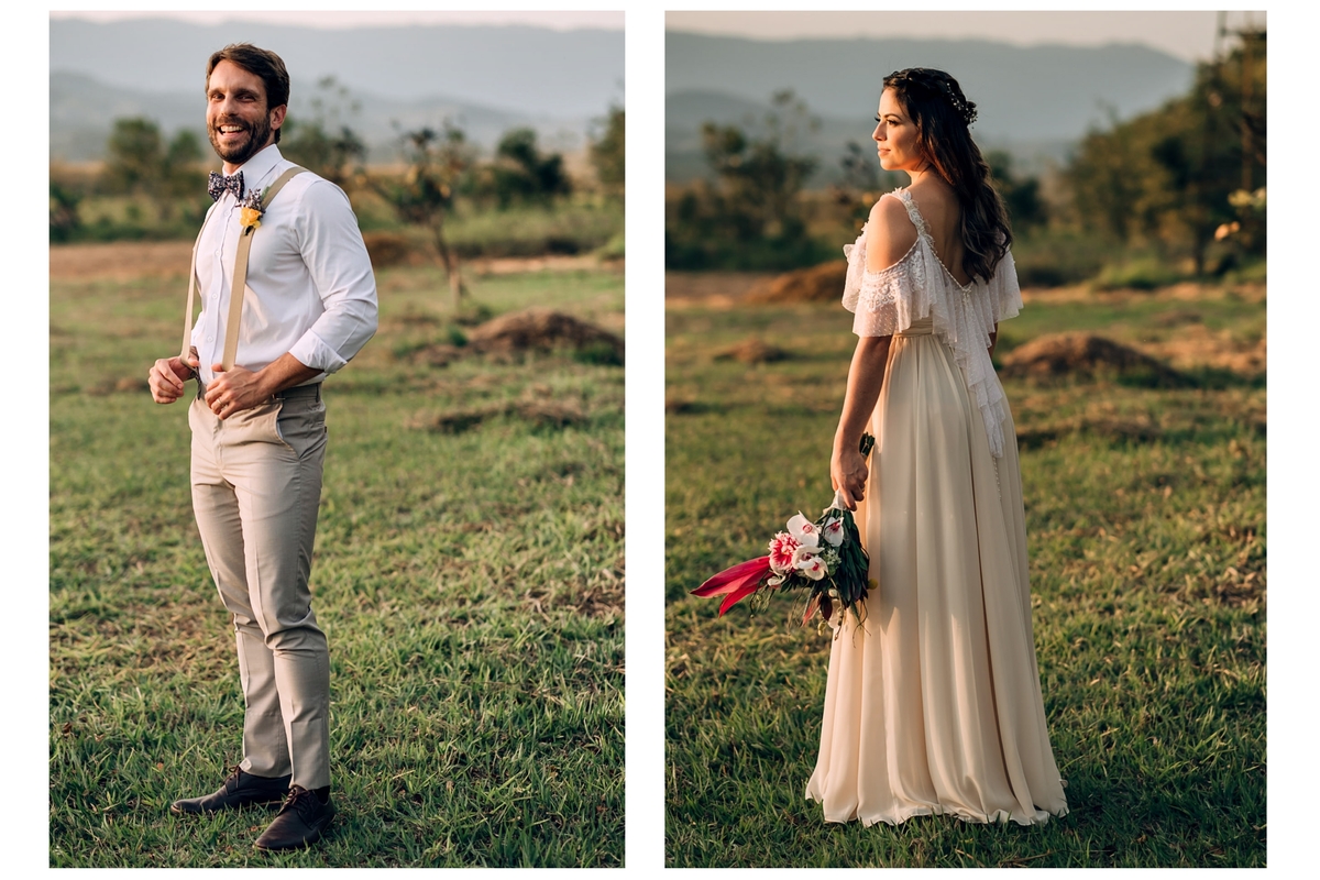 Elopement Wedding - Editorial Boho-Restaurante Alecrim Carla Lamim Rita Martins Anderson Barboza Fotografia Cappuccino Filmes Acontece Feito Nós Léo Chaves Angela Soares Anna Karina Josephine Noivas Las Marias VG Dândis Natalia Graziele Mariana leite