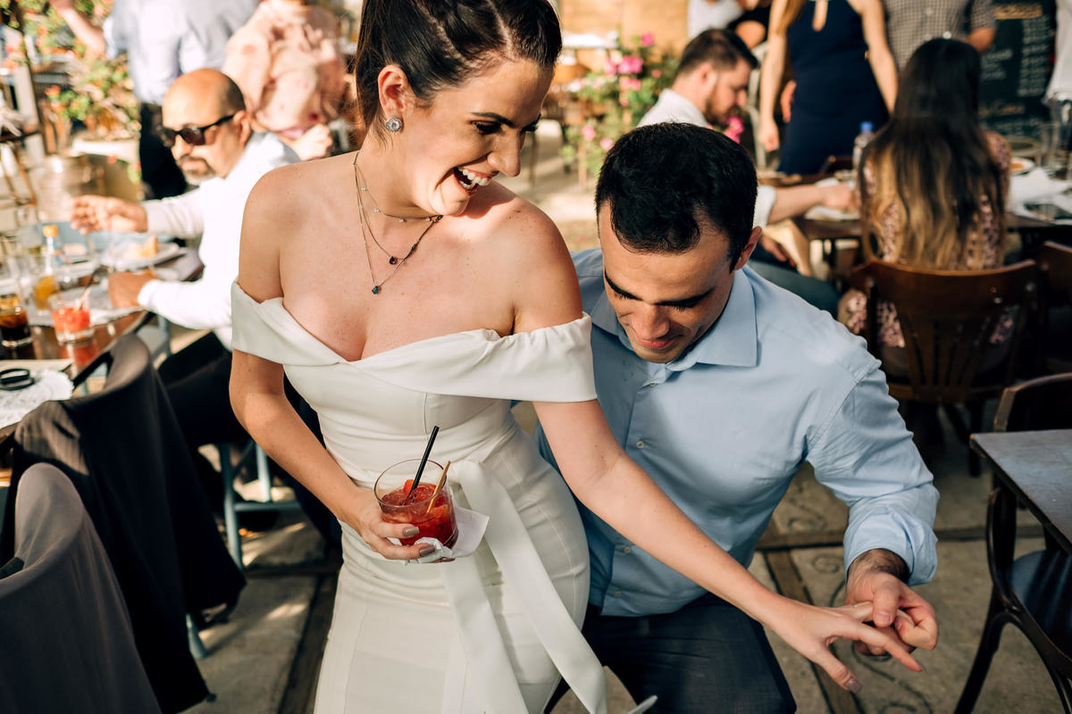 Casamento intimista - Cerimonia  Mini wedding no restaurante Santa Figueira em Tremembé-SP - Decoração Carla Lamim - Fotografo Anderson Barboza