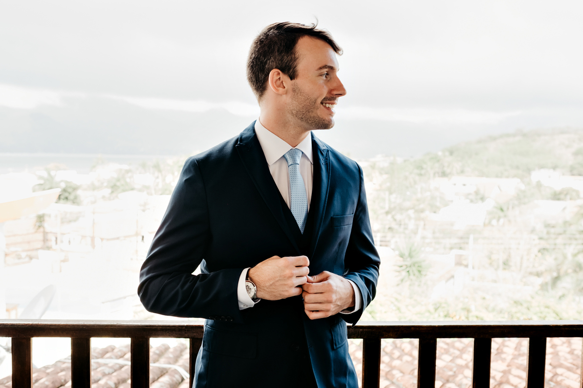 Making of do noivo, casamento intimista, mini wedding no espaço Abricó, em São Sebastião-SP