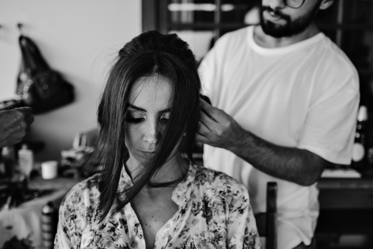 Making of da noiva, casamento intimista, mini wedding no espaço Abricó, em São Sebastião-SP