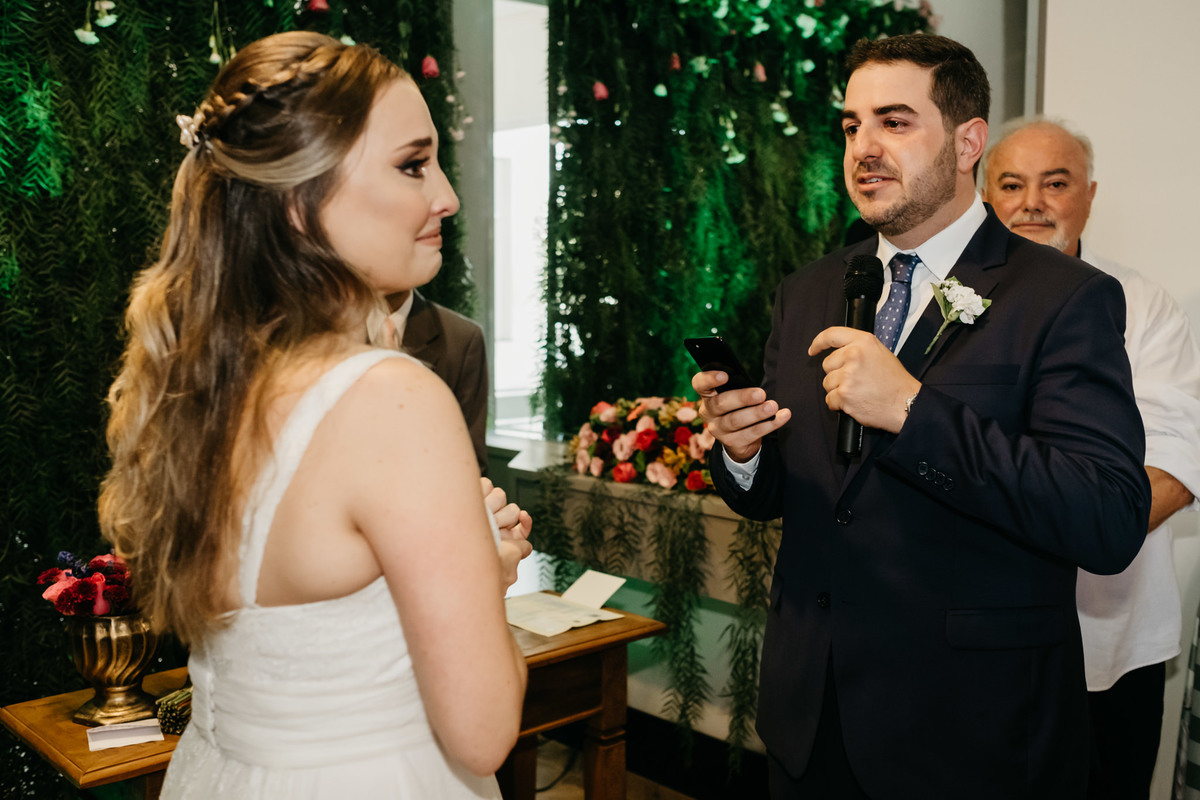 Casamento intimista, mini wedding de dia, Fotografia Anderson Barboza - Taubaté-SP