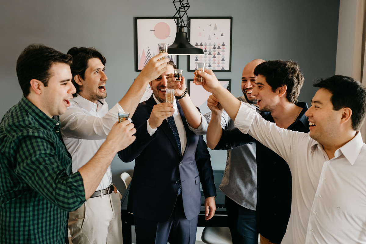 Making of do noivo, casamento intimista, mini wedding de dia, Fotografia Anderson Barboza - Taubaté-SP