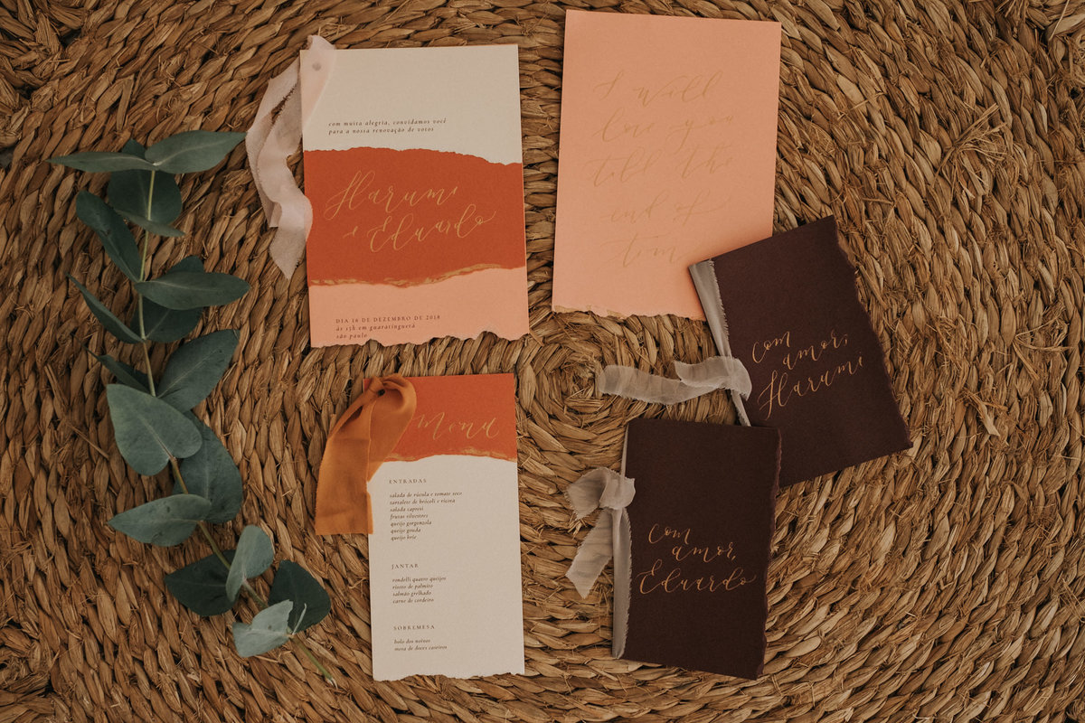 Papelaria Casamento no Campo, Hotel e Golfe Clube dos 500, Fotografia Anderson Barboza - Taubaté-SP