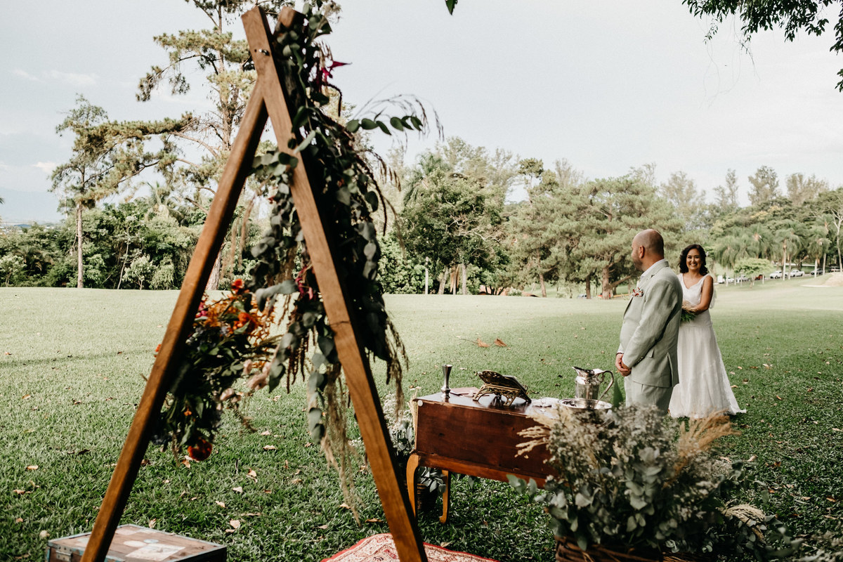 Editorial de Casamento no Campo, estilo Elopement Wedding - Hotel e Golfe Clube dos 500, Fotografia Anderson Barboza - Taubaté-SP
