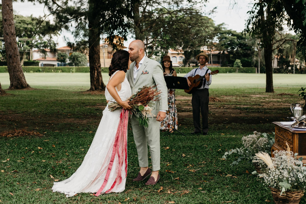 Editorial de Casamento no Campo, estilo Elopement Wedding - Hotel e Golfe Clube dos 500, Fotografia Anderson Barboza - Taubaté-SP