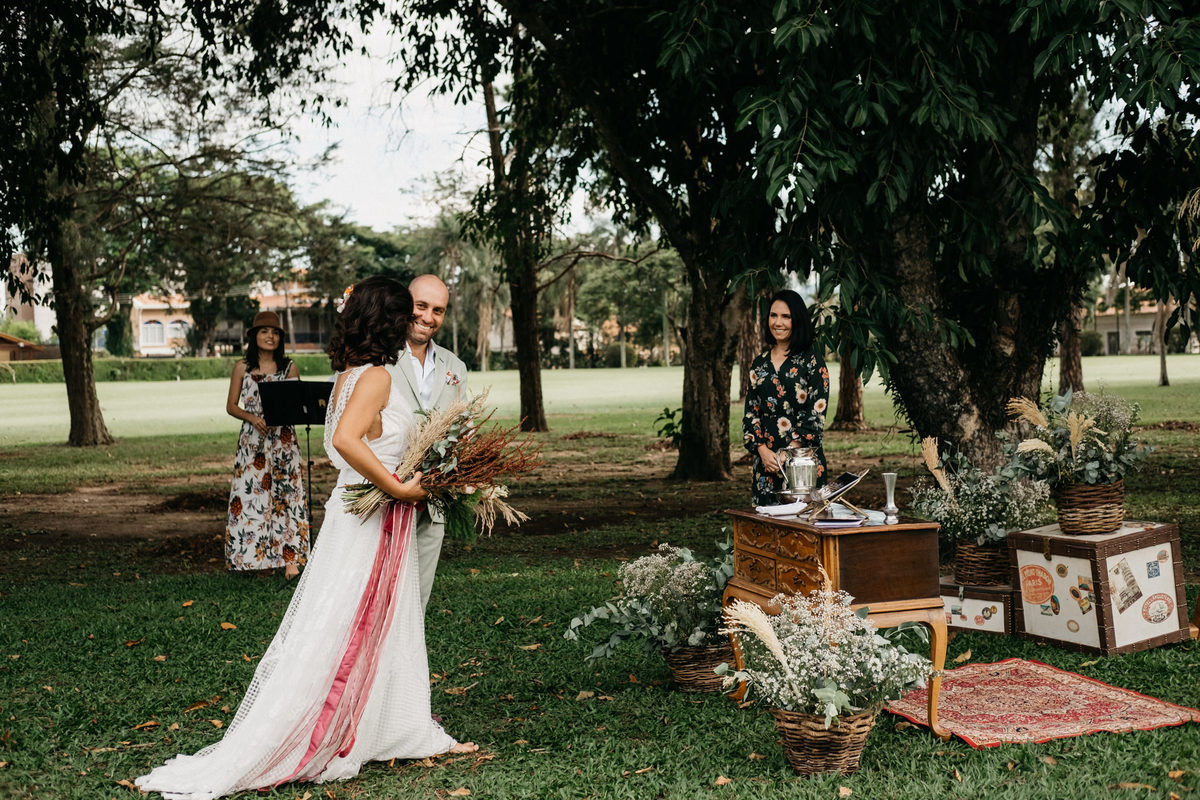 Editorial de Casamento no Campo, estilo Elopement Wedding - Hotel e Golfe Clube dos 500, Fotografia Anderson Barboza - Taubaté-SP