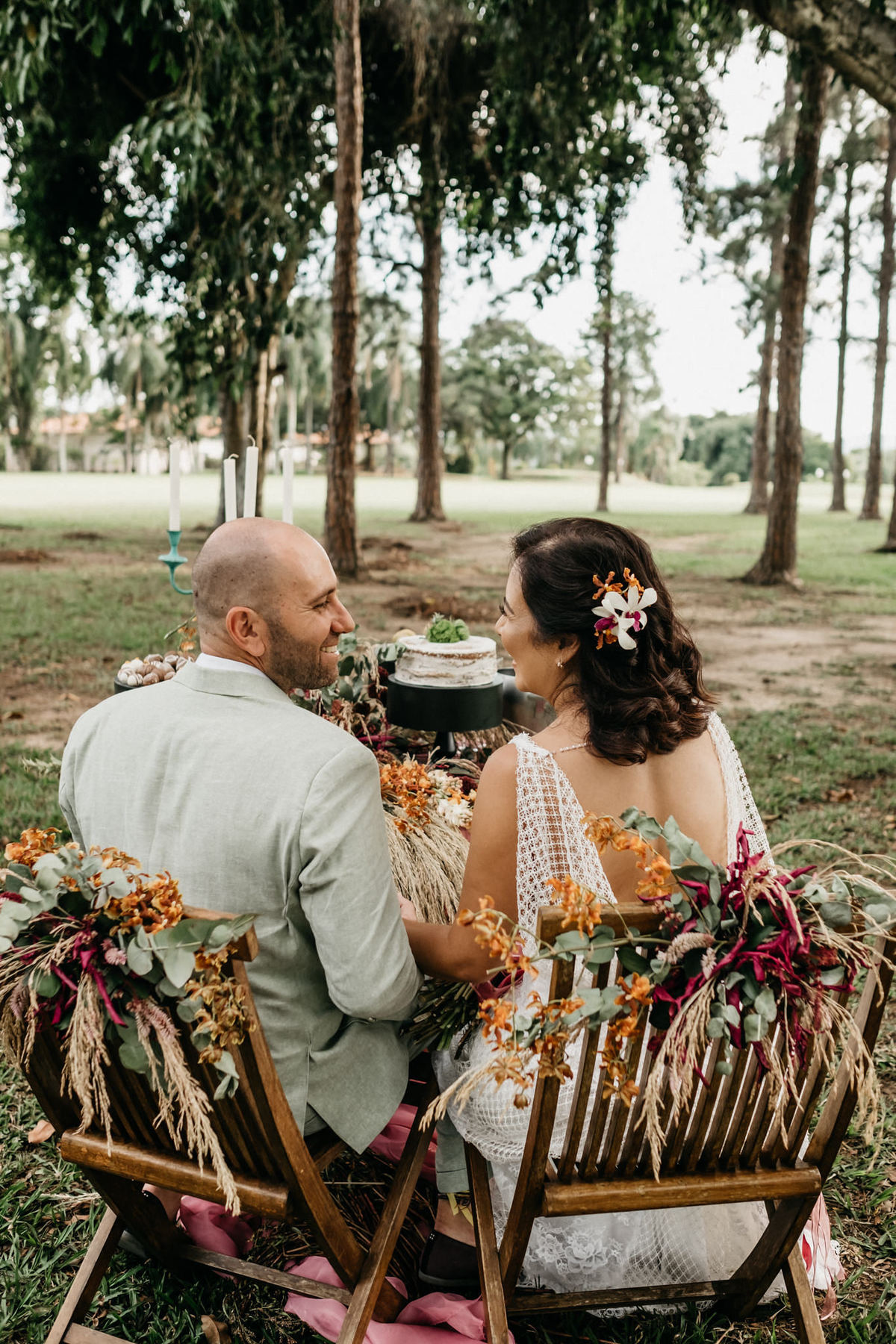 Editorial de Casamento no Campo, estilo Elopement Wedding - Hotel e Golfe Clube dos 500, Fotografia Anderson Barboza - Taubaté-SP
