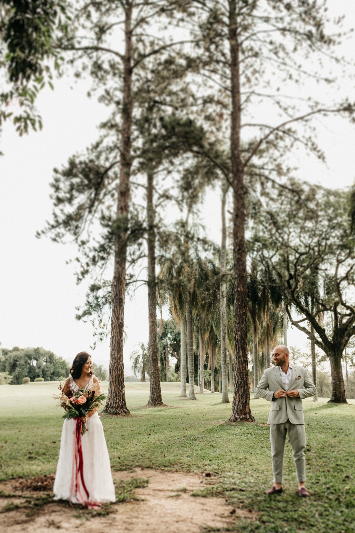 Editorial de Casamento no Campo, estilo Elopement Wedding - Hotel e Golfe Clube dos 500, Fotografia Anderson Barboza - Taubaté-SP