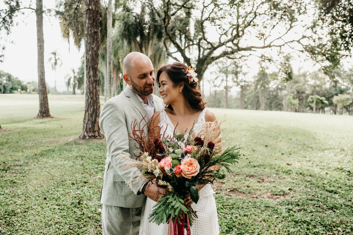 Editorial de Casamento no Campo, estilo Elopement Wedding - Hotel e Golfe Clube dos 500, Fotografia Anderson Barboza - Taubaté-SP