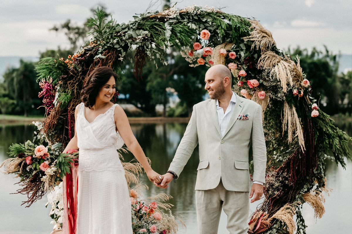 Editorial de Casamento no Campo, estilo Elopement Wedding - Hotel e Golfe Clube dos 500, Fotografia Anderson Barboza - Taubaté-SP