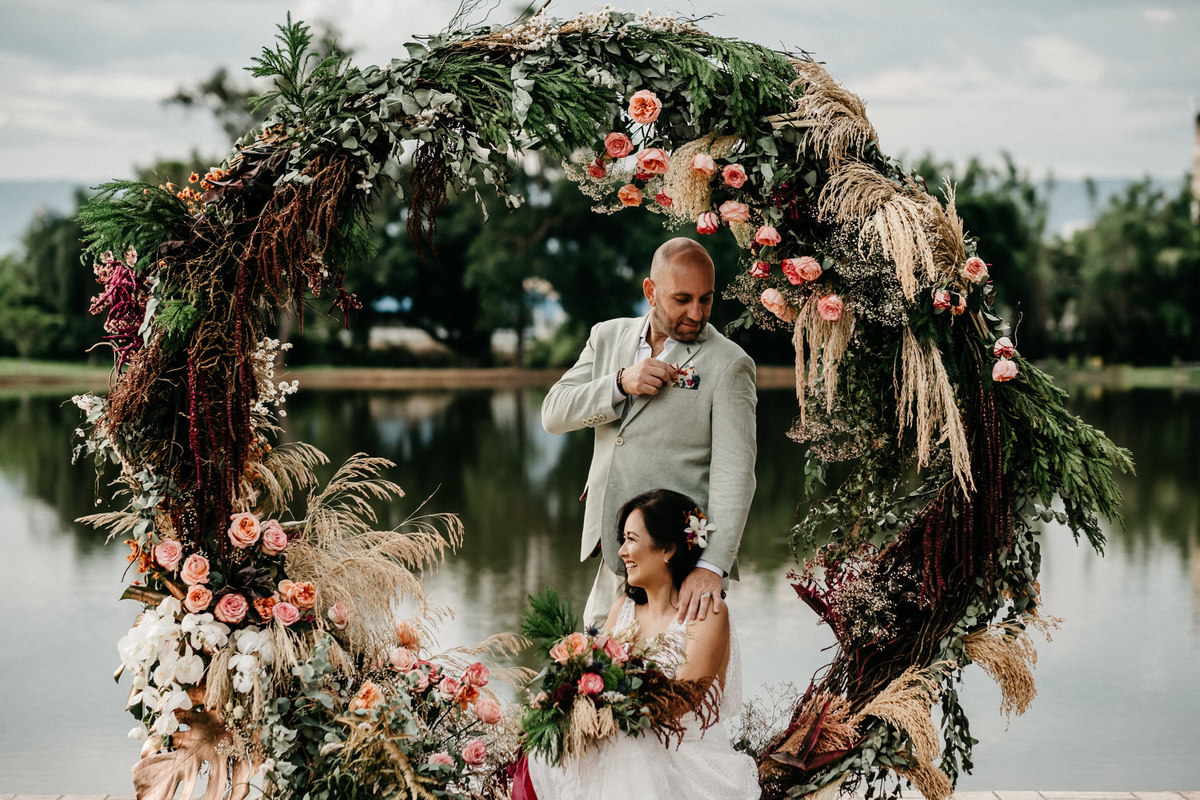 Editorial de Casamento no Campo, estilo Elopement Wedding - Hotel e Golfe Clube dos 500, Fotografia Anderson Barboza - Taubaté-SP