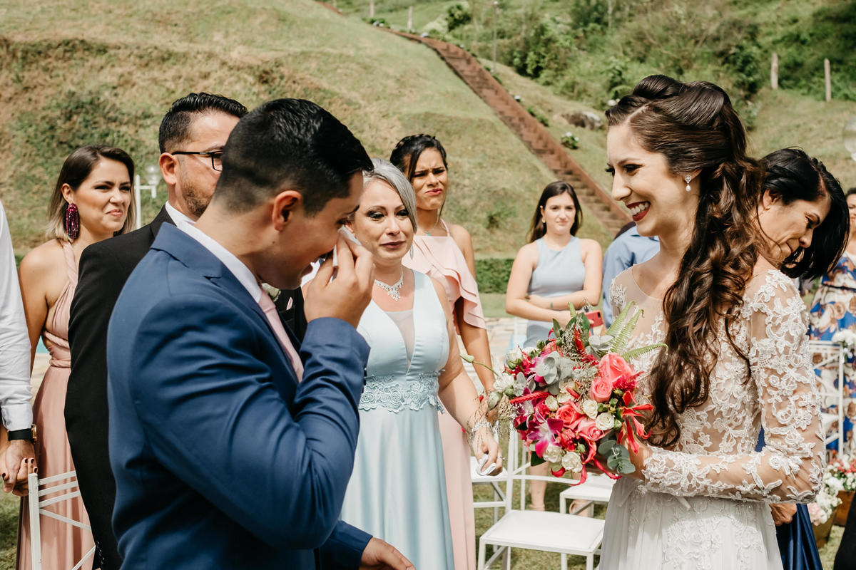 Casamento de dia em meio a natureza, no campo. pousada - Sao Francisco Xavier-SP - Alva Fotografia - Anderson Barboza Taubate-SP