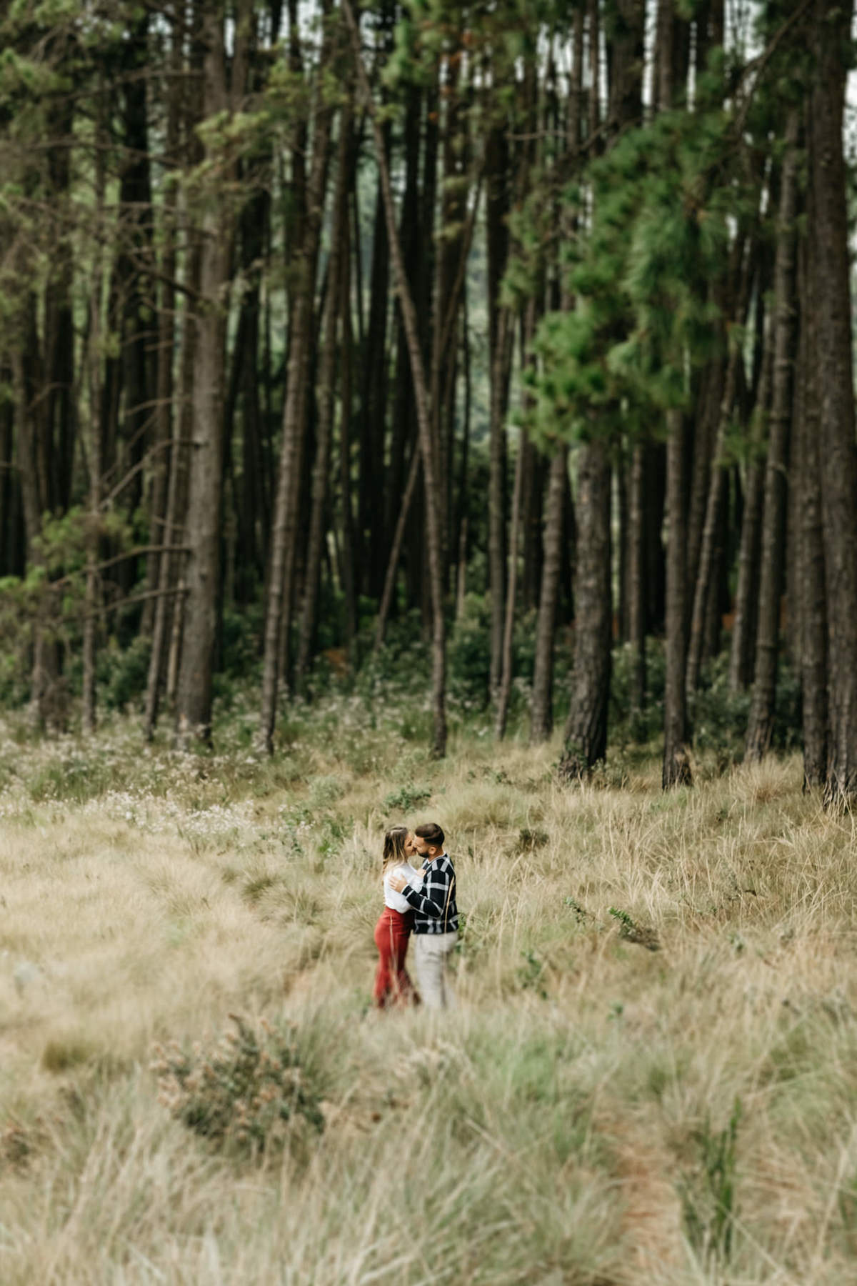 Roupa para Ensaio de Casal na estrada, pico do Itapeva - Campo, fim de tarde em Campos do Jordão-