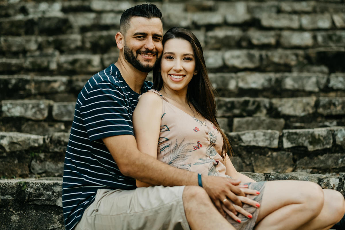 Ensaio de Casal - Pré wedding no Jardim Botânico em São Paulo, durante o dia, no final de tarde - Alva fotografia - Anderson Barboza - Taubaté/SP