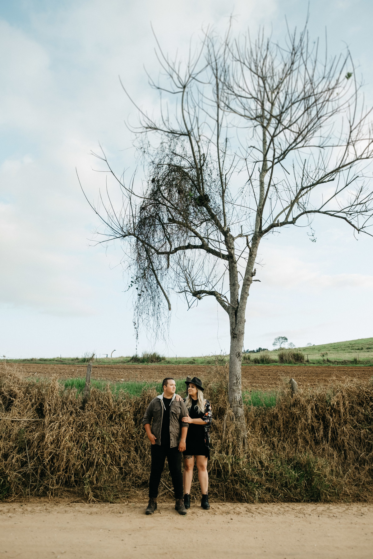 Ensaio de casal, pré wedding na estrada de Lagoinha-SP