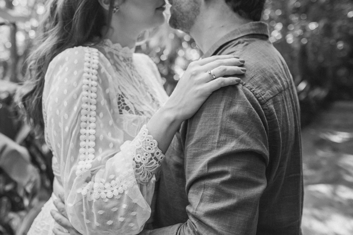 Ensaio de Casal no parque Jardim Botânico em São Paulo