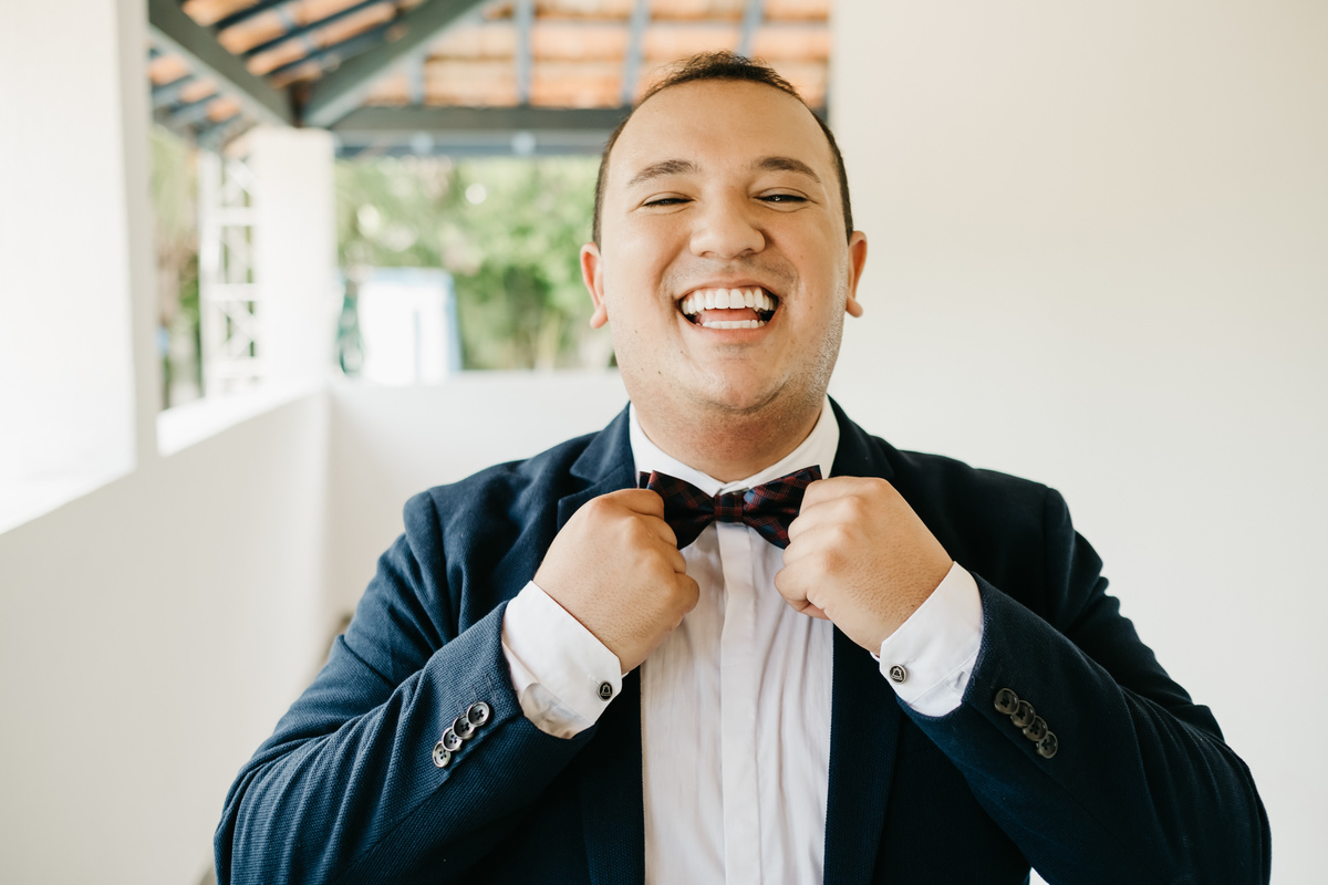 Making of noivo - Casamento Fazenda Boa Esperança - Alva Fotografia de Casamento - Taubaté-SP