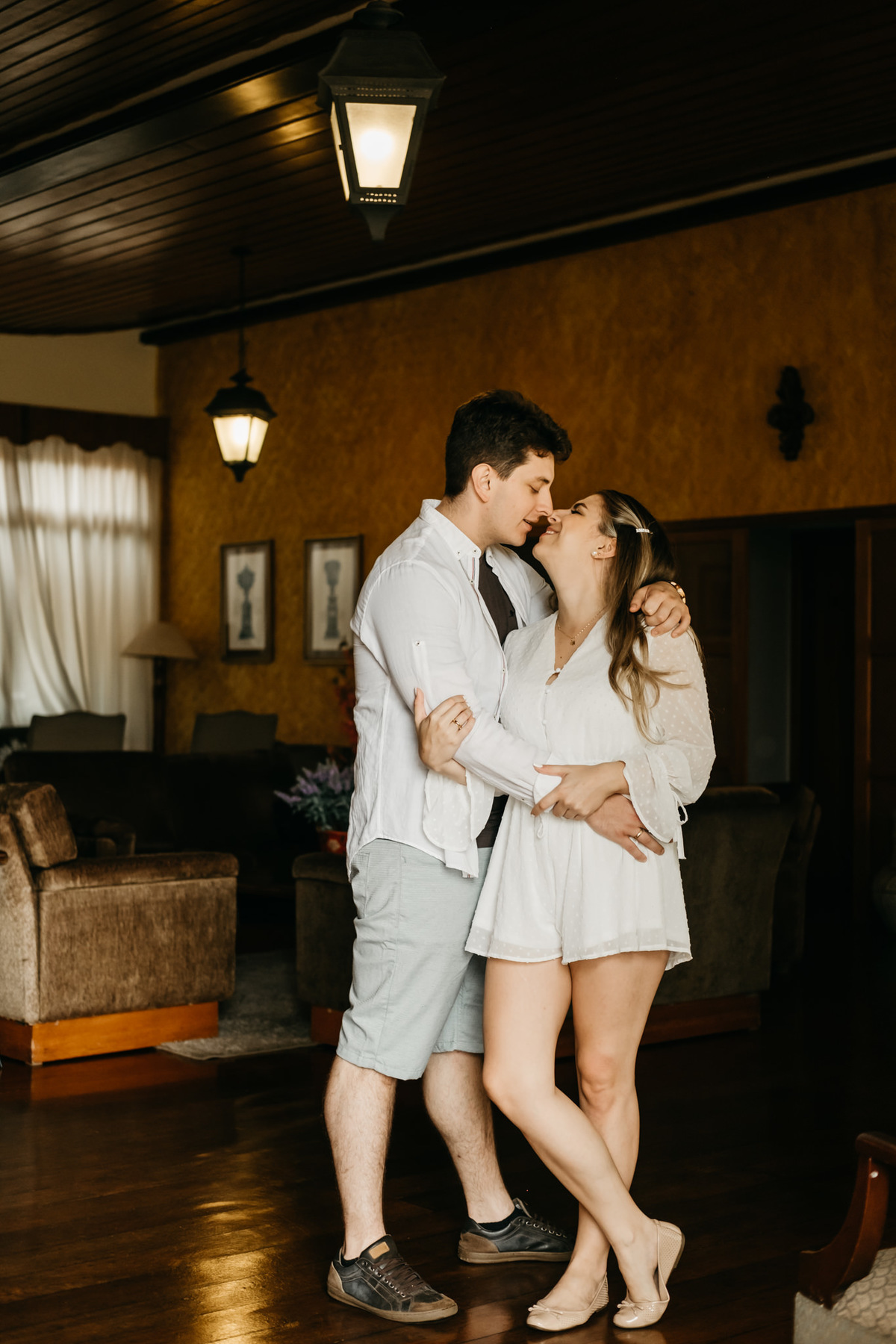 Ensaio de Casal, pré wedding, em Campos do jordão, no Hotel Recanto São Cristovão, Alva Fotografia de Casamento - Taubaté/SP