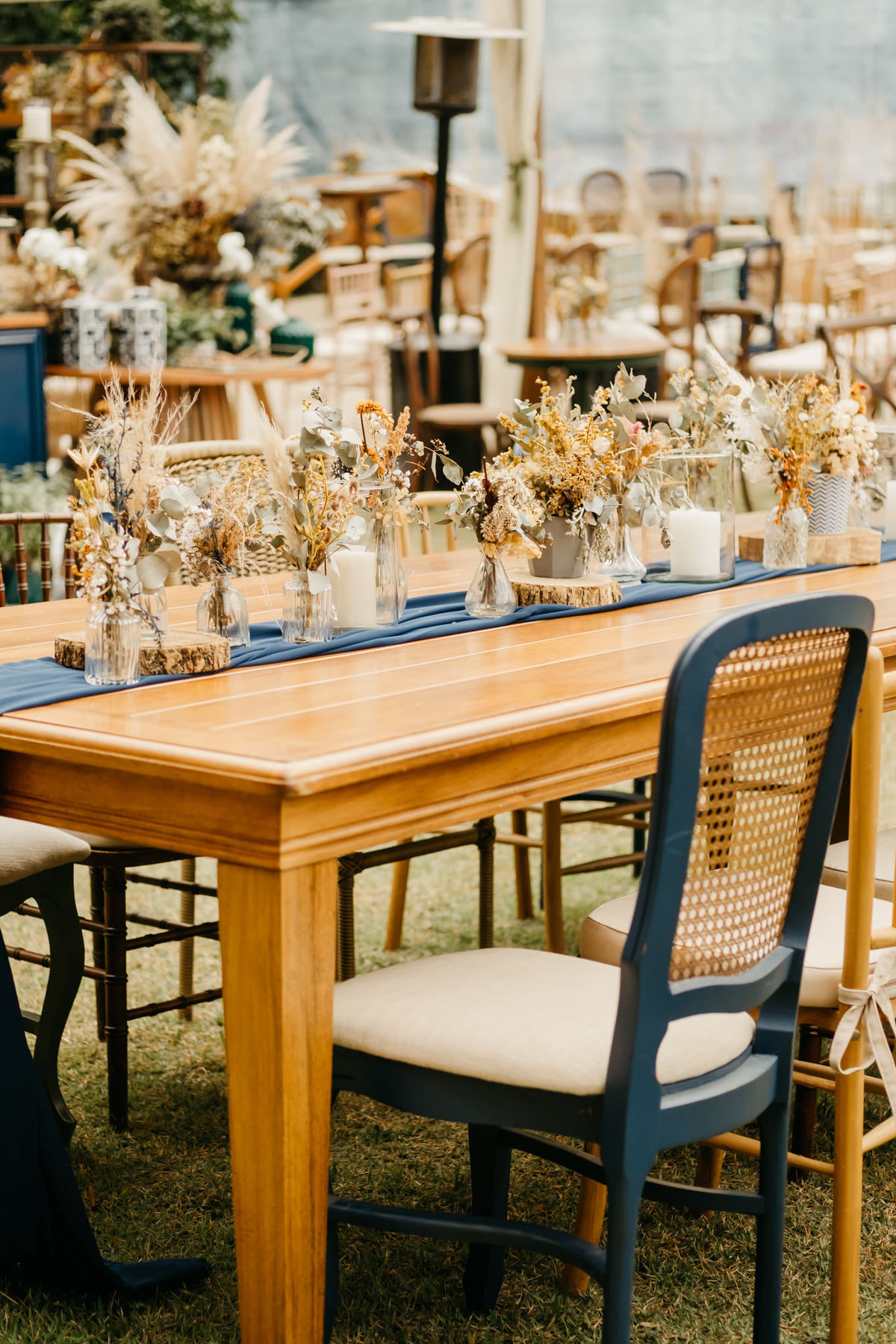 decoração boho , flores desidratadas, flores folhas secas , decoradora Nubia design , fazenda demarchi