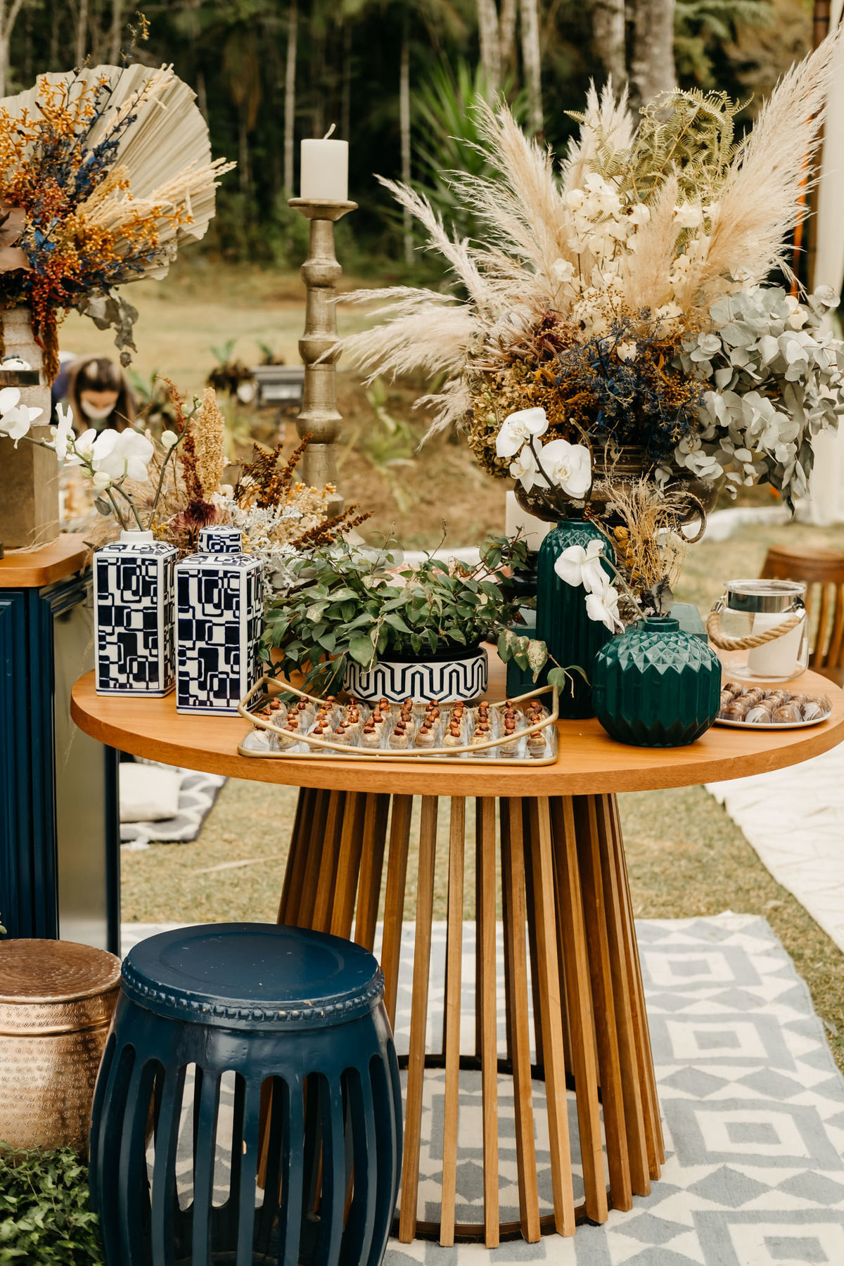 decoração boho , flores desidratadas, flores folhas secas , decoradora Nubia design 