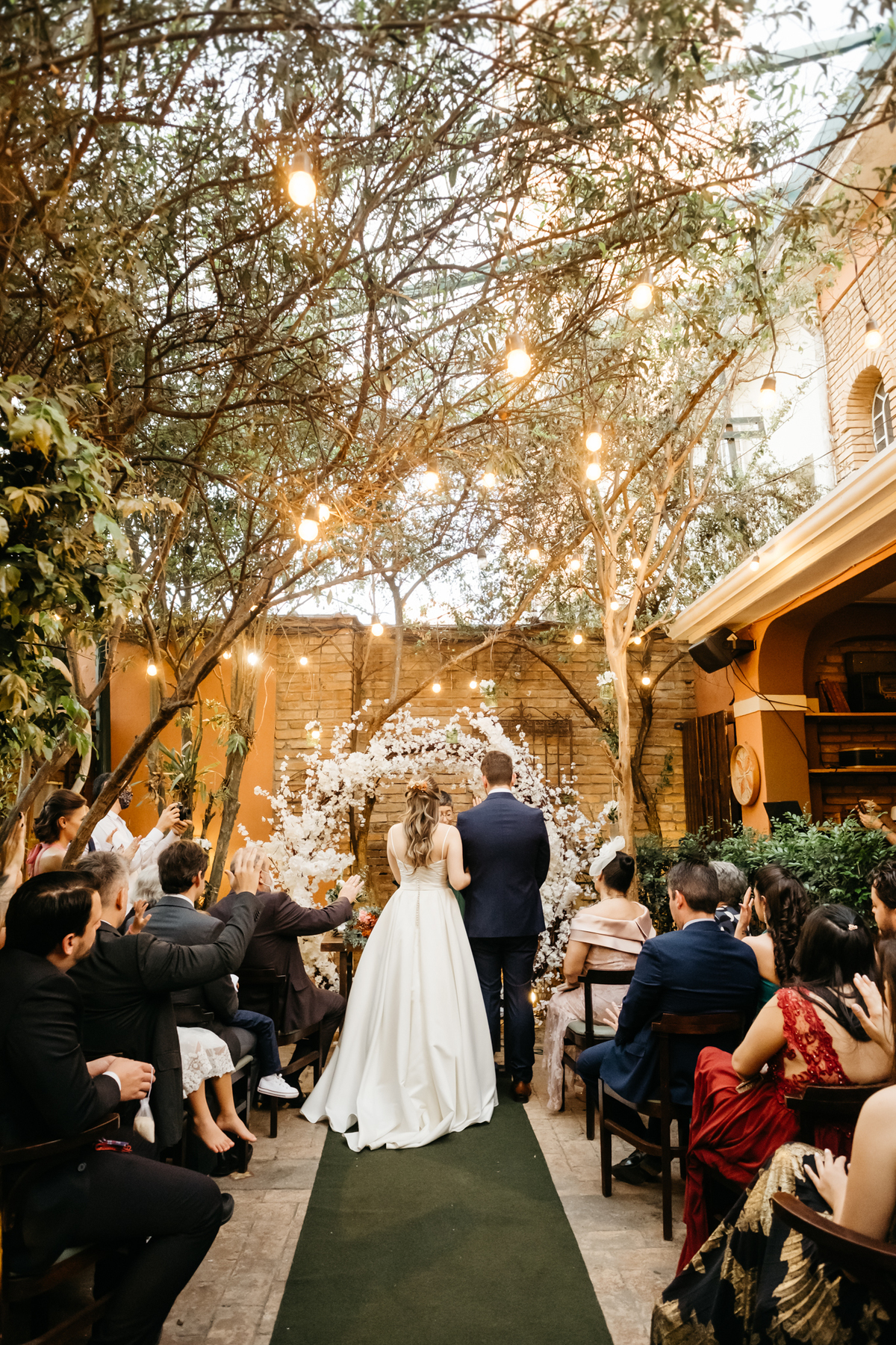 casamento flores na varanda sao Paulo sp final de tarde