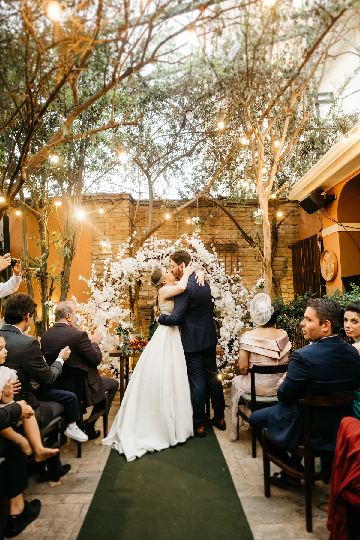 casamento flores na varanda sao Paulo sp final de tarde