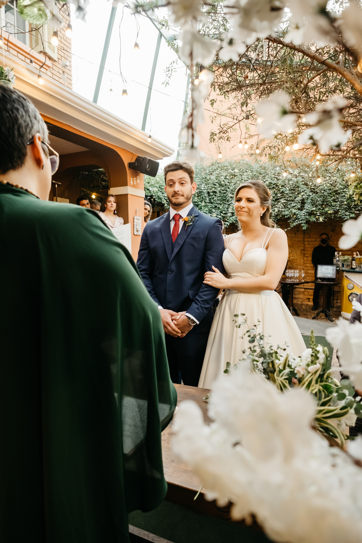 casamento flores na varanda sao Paulo sp final de tarde