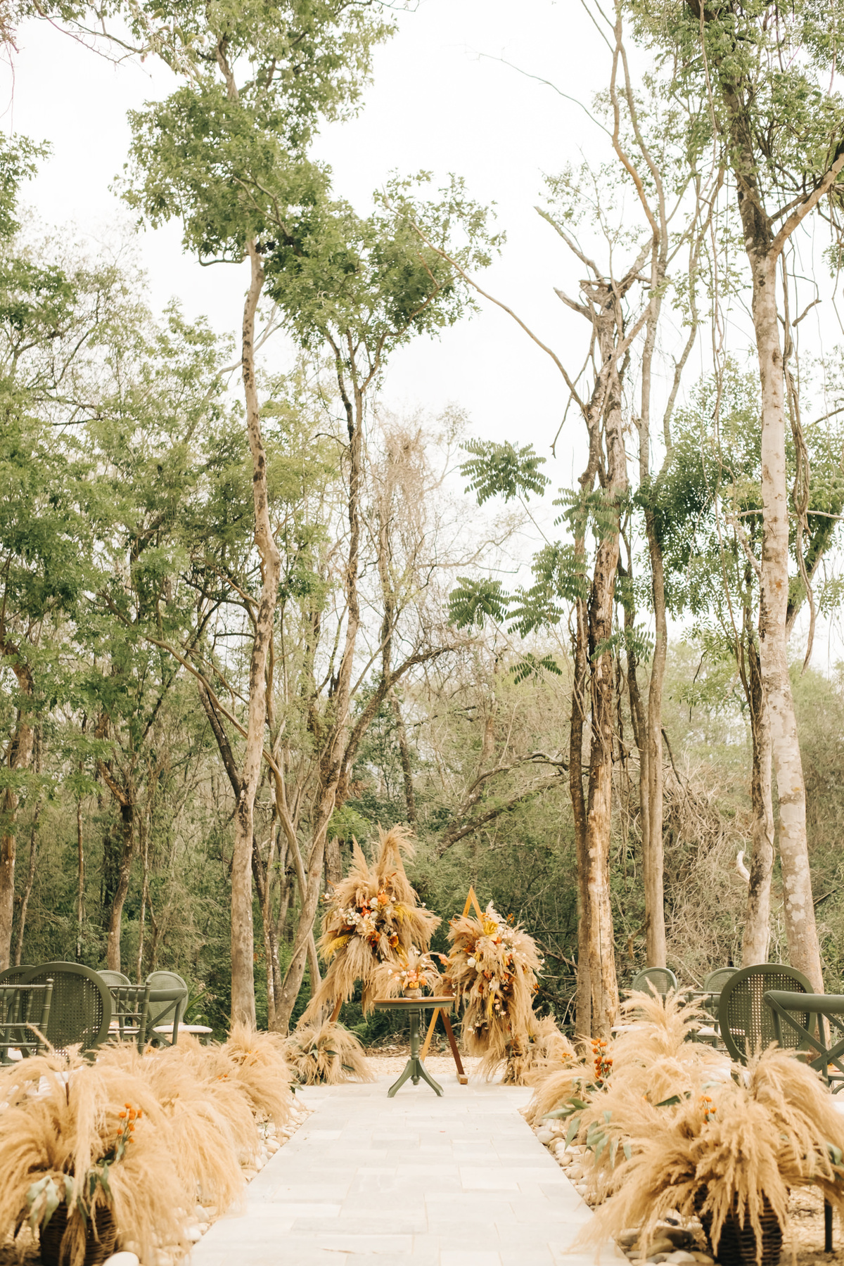 decoração de casamento boho bohemian Village Itu sp ar livre alva fotografia